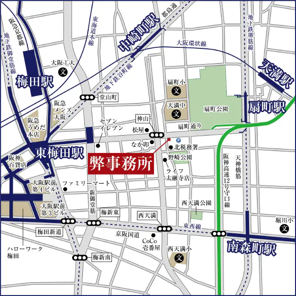 アクセスマップ